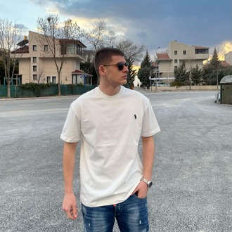 Ralph Lauren Beyaz Classic T-Shirt