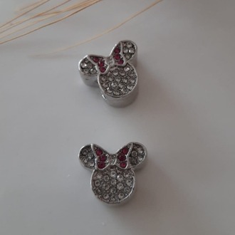 Mickey charm, Silver