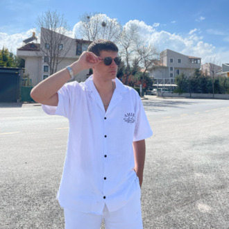 Amiri Beyaz Gömlek