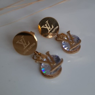 Louis Vuitton küpe, GOLD