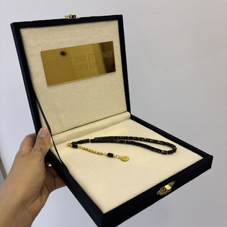 Kesme golden rosary set