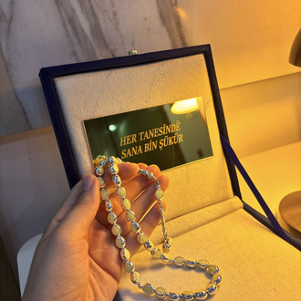 Kedigözü kişiye özel kutulu tesbih
