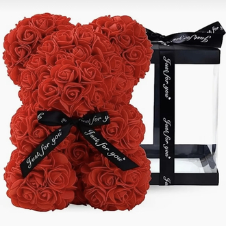 Teddy rose bear