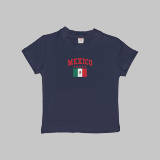 Mexico Flag Baby Tee