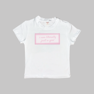I'm Literally Just A Girl Baby Tee