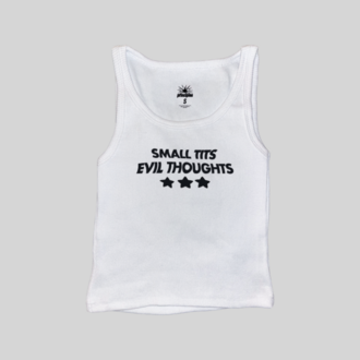 Small Tits Evil Thoughts Fitilli Askılı Üst Atlet