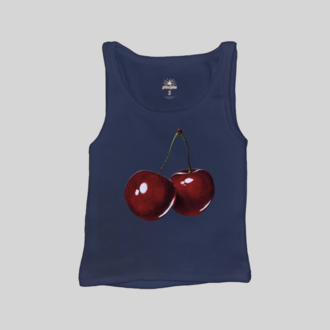 Cherries Fitilli Askılı Üst Atlet