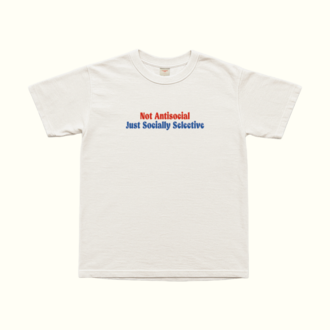 Not Antisocial Just Socially Selective T-Shirt