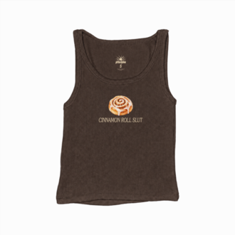 Cinnamon Roll Slut Fitilli Askılı Üst Atlet