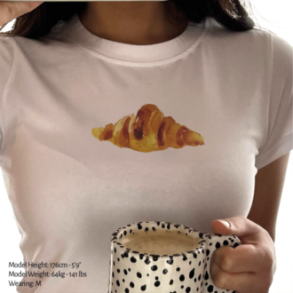 Croissant Baby Tee
