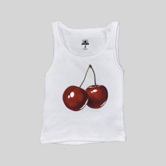 Cherries Fitilli Askılı Üst Atlet