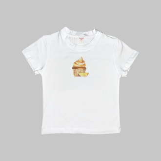 Lemon Cupcake Baby Tee