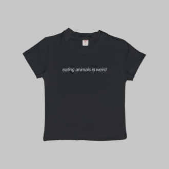 Eating Animals Is Weird Baby Tee