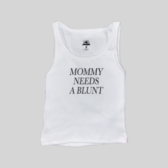 Mommy Needs A Blunt Fitilli Askılı Üst Atlet