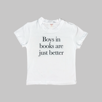 Boys In Books Better Baby Tee