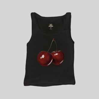 Cherries Fitilli Askılı Üst Atlet