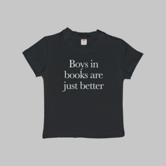 Boys In Books Better Baby Tee