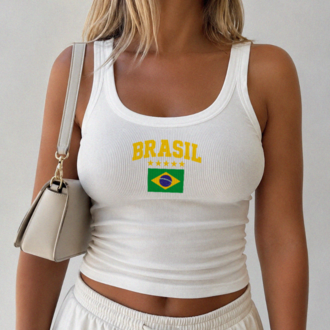 Brasil Fitilli Askılı Üst Atlet