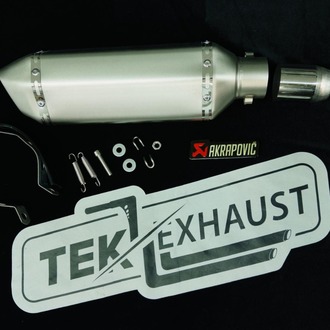 Akrapovic Performans Egzoz – full Gri