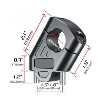 28mm Gidonlar İçin Gidon Yükseltme
