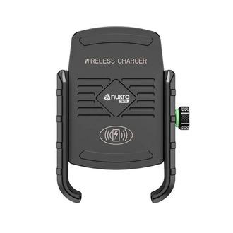 Nukrotech SF Wireless Şarjlı Motosiklet Telefon Tutucu