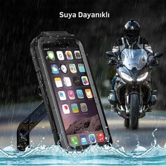 NUKRO TECH  M18-53 DÖKÜM AYNA DİBİ BAĞLANTILI SU GEÇİRMEZ TELEFON TUTUCU
