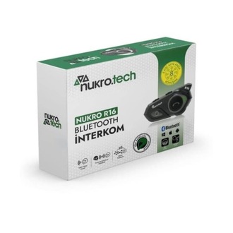 NUKRO TECH R16 BLUETOOTH 8 KİŞİLİK İNTRKOM