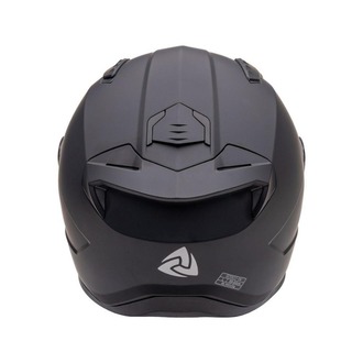 Nukro B-506 Solid Matt Black Kapalı Kask