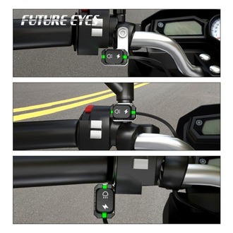 Future Eyes F20P Motosiklet Sis Farı 120W
