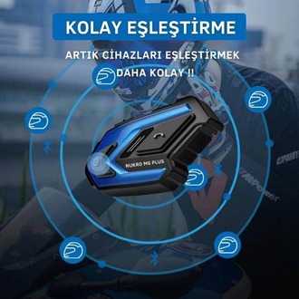 Nukrotech Nukro M2 Bluetooth İnterkom Seti