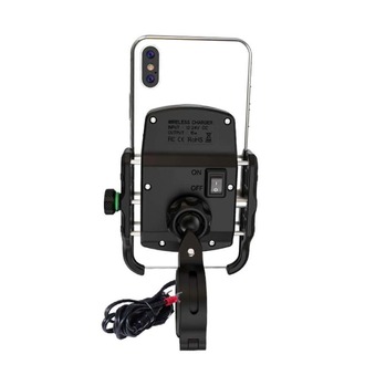 Nukrotech SF Wireless Şarjlı Motosiklet Telefon Tutucu