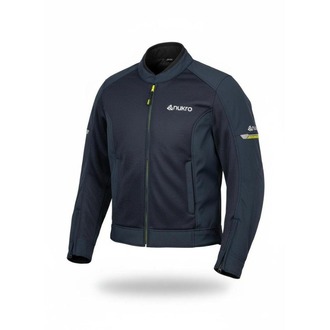 Nukrowear Jasper Mavi Softshell Erkek Motosiklet Ceketi
