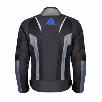 Nukrowear Guardio Mavi Erkek 3 Mevsim Motosiklet Ceketi
