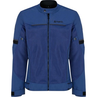 Nukrowear Sprint Mavi Yazlık Fileli Erkek Motosiklet Montu (S, M, L, XL, 2XL, 3XL, 4XL, 5XL, 6XL)