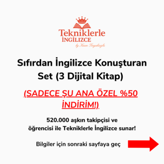 Sıfırdan İngilizce Konuşturan Set (3 Dijital Kitap)