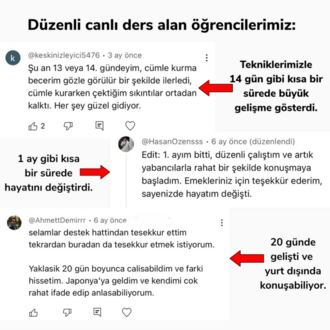 A1'den B2'ye Videolu Eğitim! (Sınırlı Sayıda)