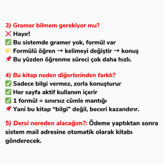 İngilizce Cümle Kurma Rehberi (DİJİTAL KİTAP)