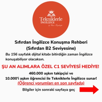 Sıfırdan İngilizce Konuşma Rehberi (Şu Ana Özel C1 Seviyesi Hediye)
