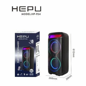 Hepu 954 ultra bass özellikli karaokeli kumandalı