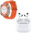 H11 WATCH 8 ULTRA  PREMİUM + AIRPODS 3.NESİL