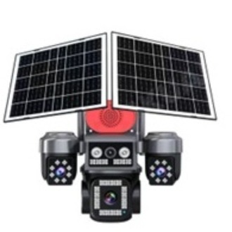 Retro 4G Solar eSim + AOV + Sim Kart 4 Kameralı Kamera RT-2413-4GS
