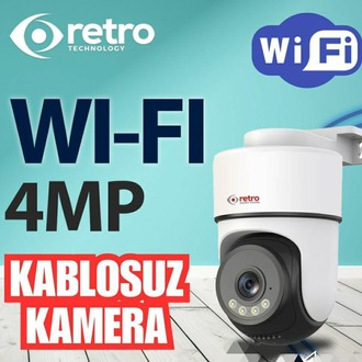 Retro 4MP Wifi Kamera RT-1314-Wifi