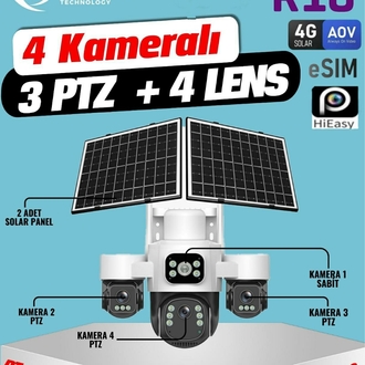Retro RT-2416-4GS Solar Kamera