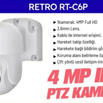 Retro Rt-C6P IP Kamera