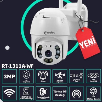 3MP Wifi Smart Pt Kamera RT-1311-Wifi