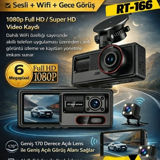 Retro RT-166 Araç Kamerası