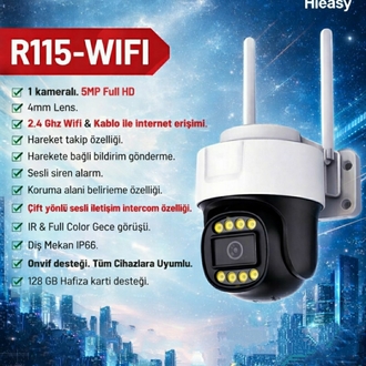 Retro R115 5MP Kamera Wifi
