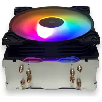 Strong M4-12XPRO 12CM Rainbow 4 Bakır Borulu 135W 4 Pin Intel/amd Kule Tipi Işlemci Cpu Fan