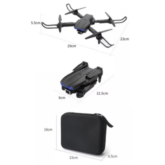 C5 Pro 4K HD Çift Kamera Drone, Katlanabilir, WiFi Bağlantılı, Akıllı Telefon Kontrollü