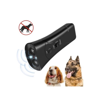 Sensörlü Ultrasonik Köpek Uzaklaştırıcı Işıklı Lazerli Havlama Önleyici Eğitim Modlu
